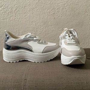 Forever 21 platform tennis shoes
